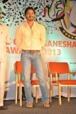 Shreyas Talpade at Times Green Ganesha event in YB, Mumbai on 8th Oct 2013 (24).JPG